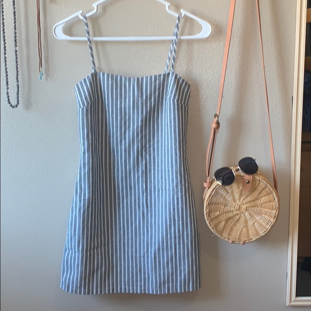 Strip dress
